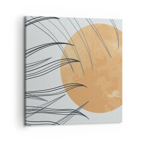 Tablou pe pânză - Întotdeauna spre soare - 60x60 cm