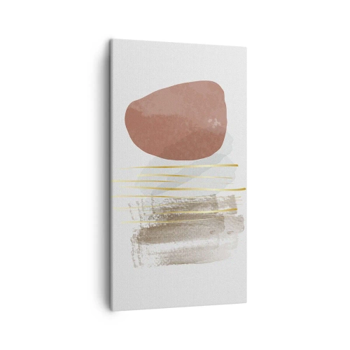 Tablou pe pânză - Colonadă abstractă - 45x80 cm