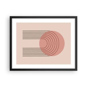 Poster în ramă neagră - Atracție irezistibilă - 50x40 cm