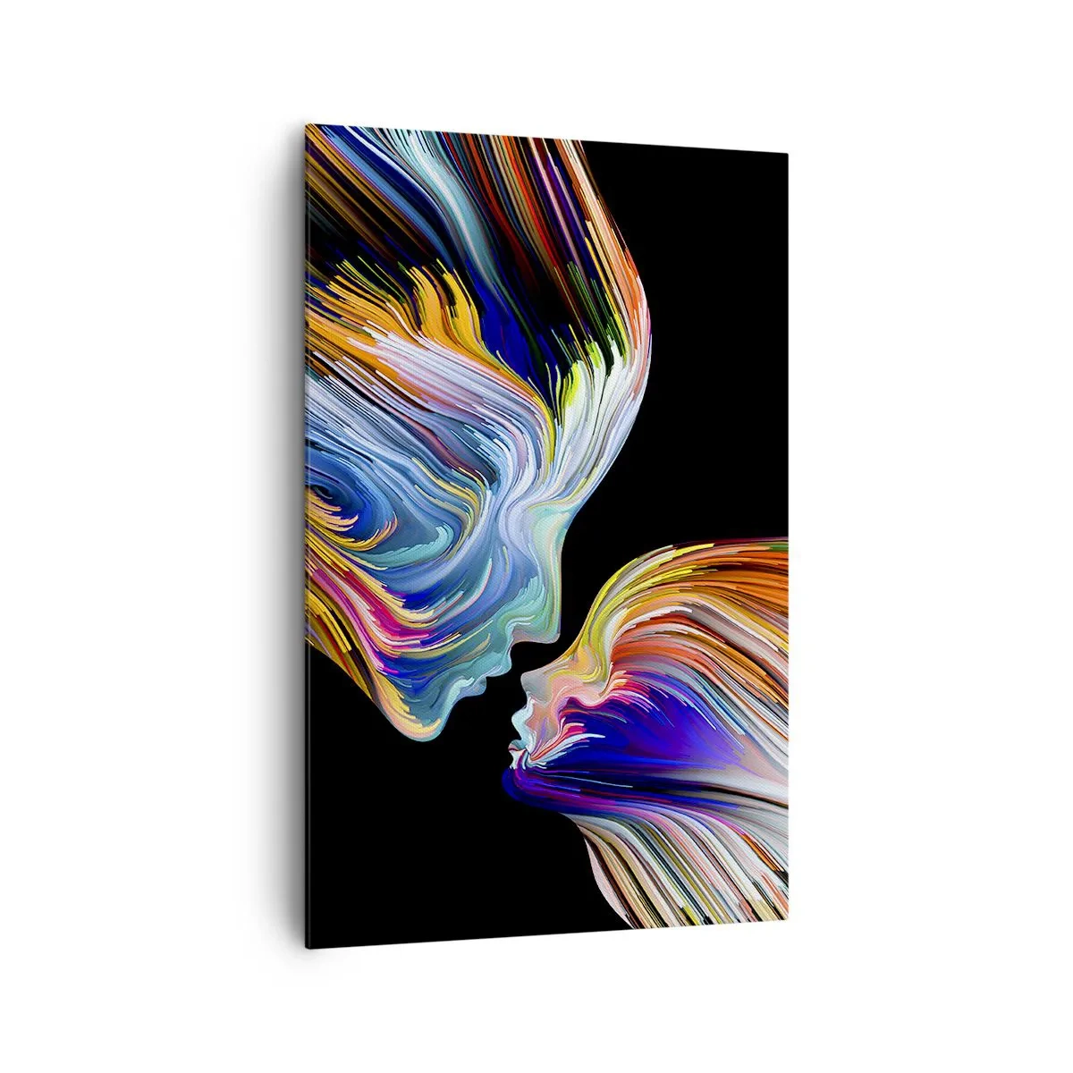 Tablou pe pânză - Fuziune de energie și lumină - 80x120 cm