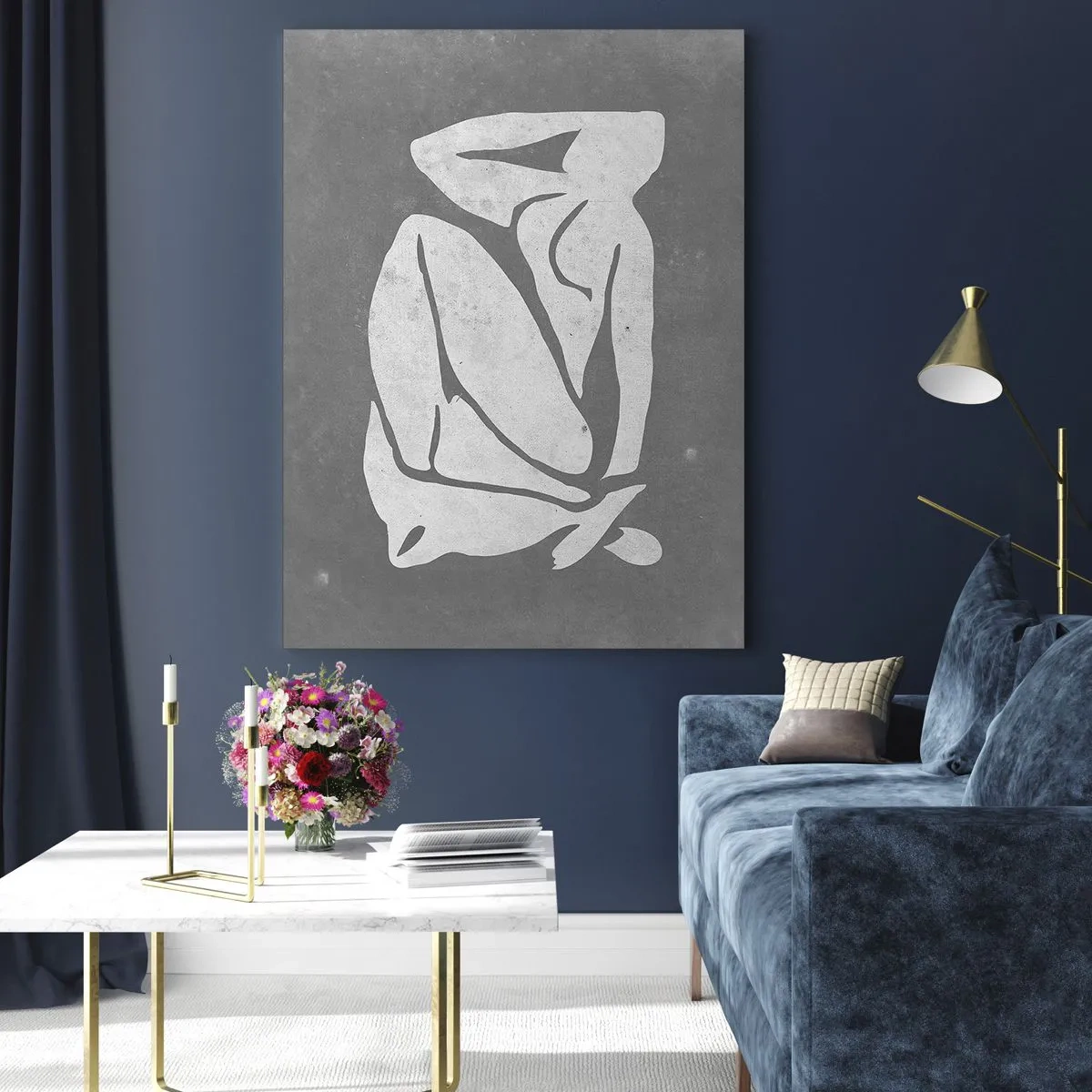 Tablou pe sticlă - În reverie - 70x100 cm