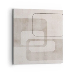 Tablou pe pânză - Fuga geometrică - 70x70 cm