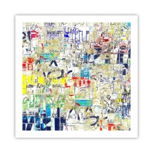 Poster - Pur și simplu plăcut pentru ochi - 60x60 cm