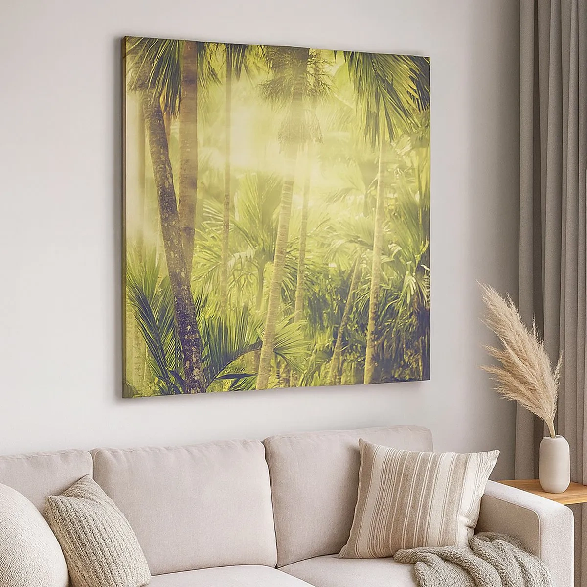 Tablou pe pânză - Ardoare verde - 30x30 cm