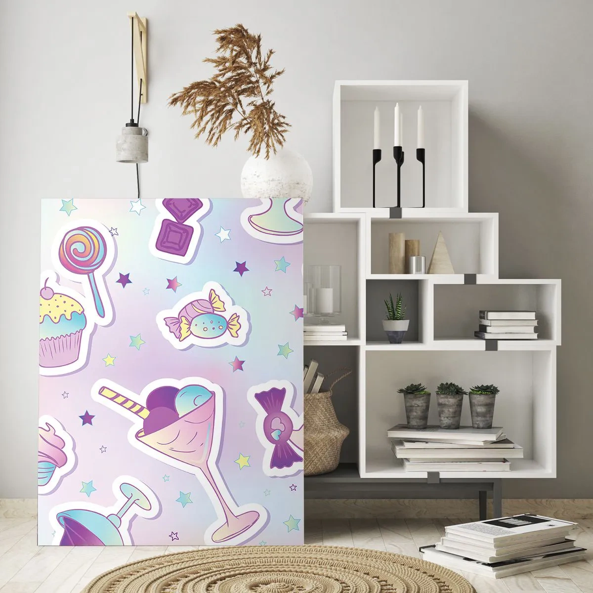 Tablou pe sticlă - Să ai o zi de naștere în fiecare zi - 50x70 cm