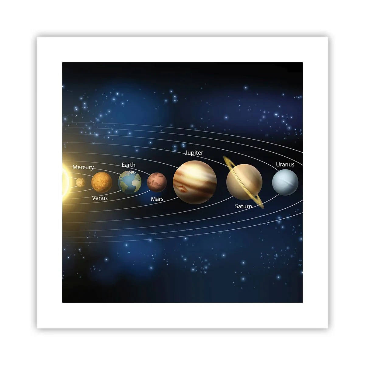 Poster - Una din zece - 40x40 cm