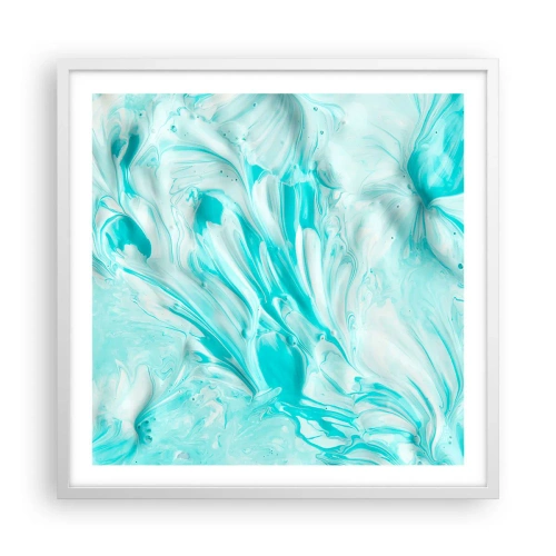 Poster în ramă albă - Împreună pentru totdeauna - 60x60 cm