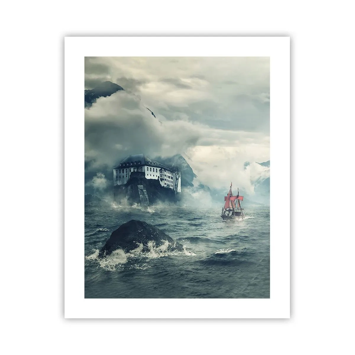 Poster - Pe ape magice - 40x50 cm