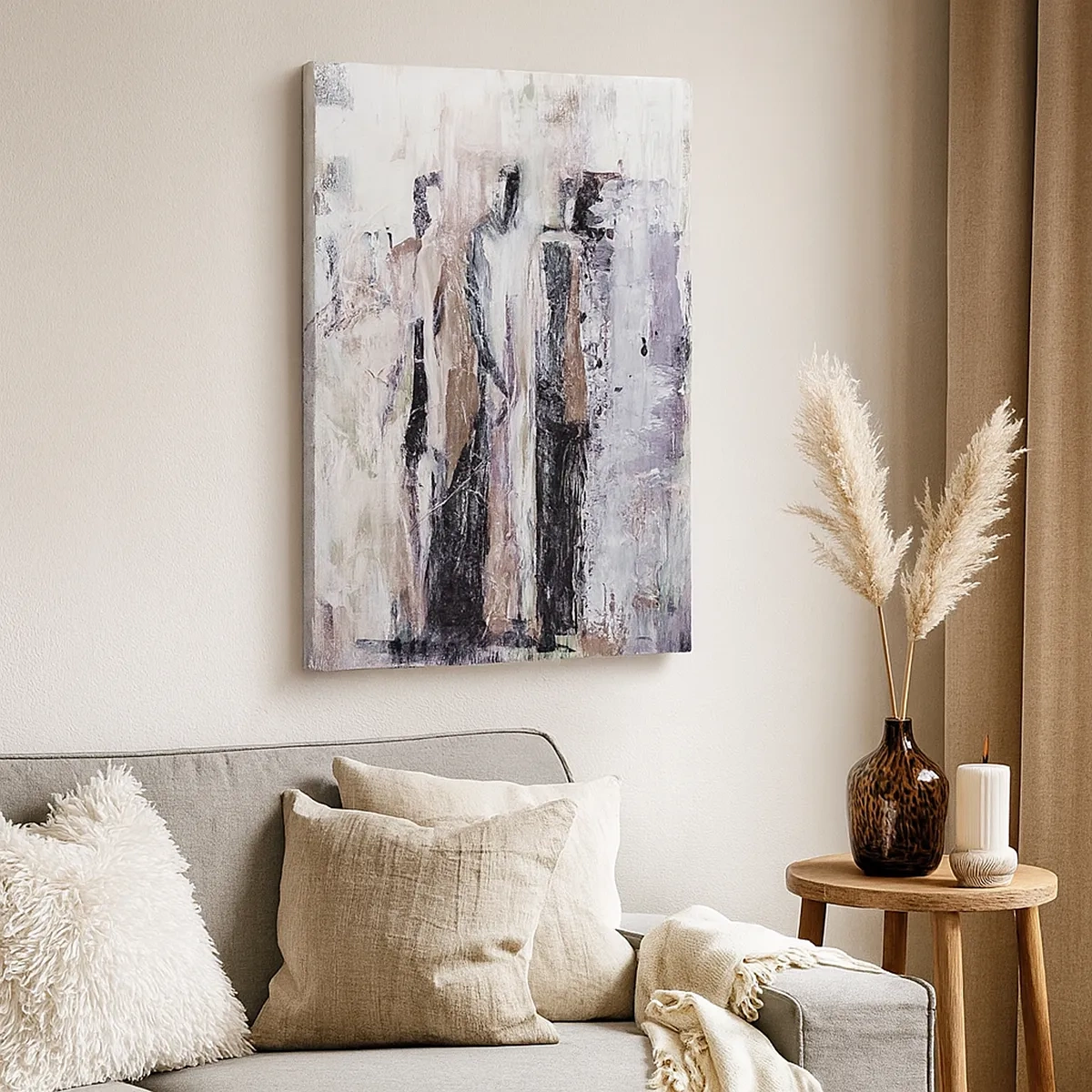 Tablou pe pânză - Cei trei misterioși - 50x70 cm