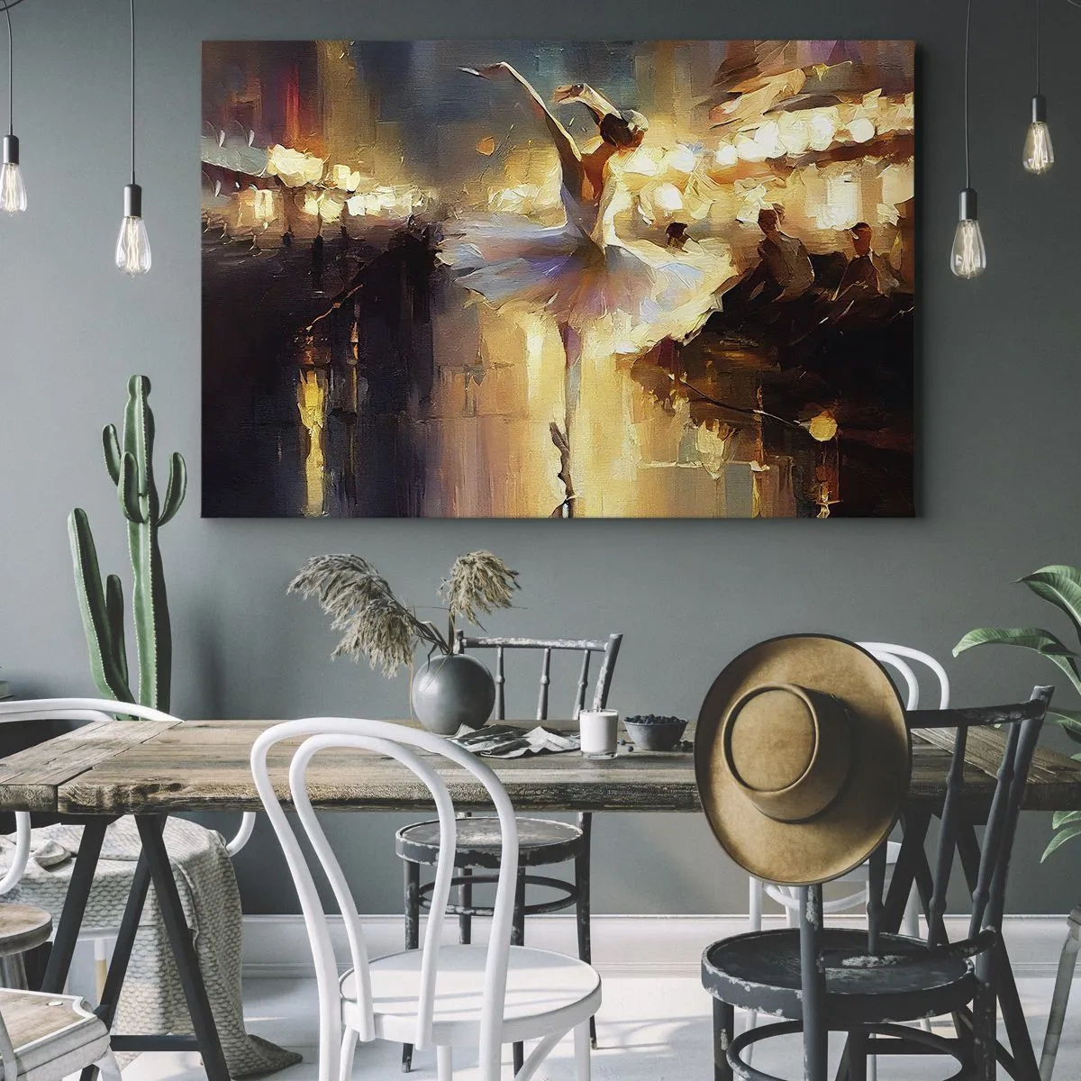 Tablou pe pânză - Un miracol în stradă - 100x70 cm