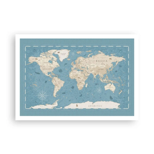 Poster - Lumea la îndemână - 100x70 cm