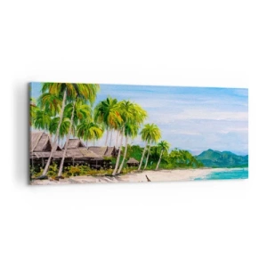 Tablou pe pânză - Un vis exotic - 100x40 cm