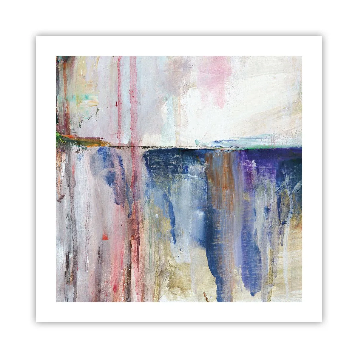 Poster - Impresii și asociații colorate - 50x50 cm