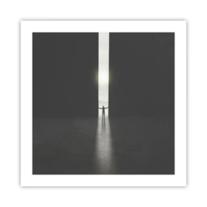 Poster - Un pas spre un viitor luminos - 50x50 cm