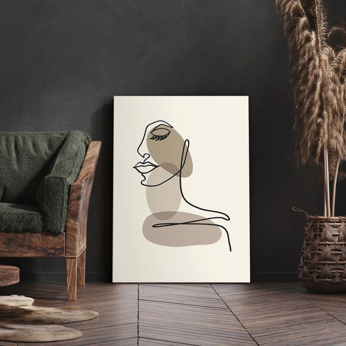 Tablou pe pânză - Ascultându-se pe sine - 50x70 cm