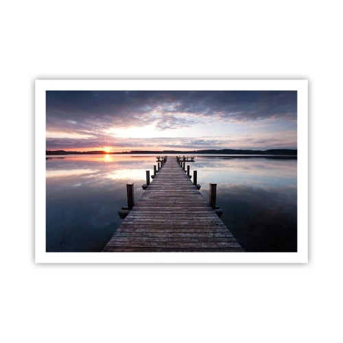 Poster - Granița tăcută dintre zi și noapte - 91x61 cm