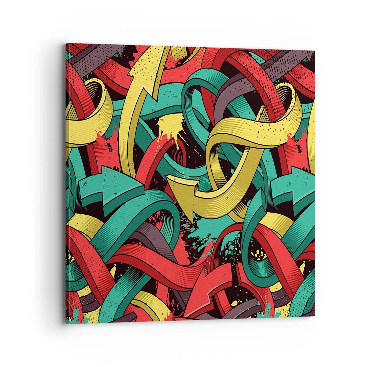 Tablou pe pânză - Pe unde să mergem? - 70x70 cm