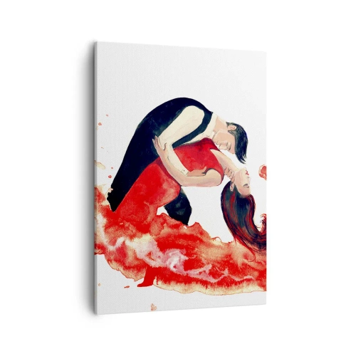 Tablou pe pânză - Tango - un val senzual - 50x70 cm