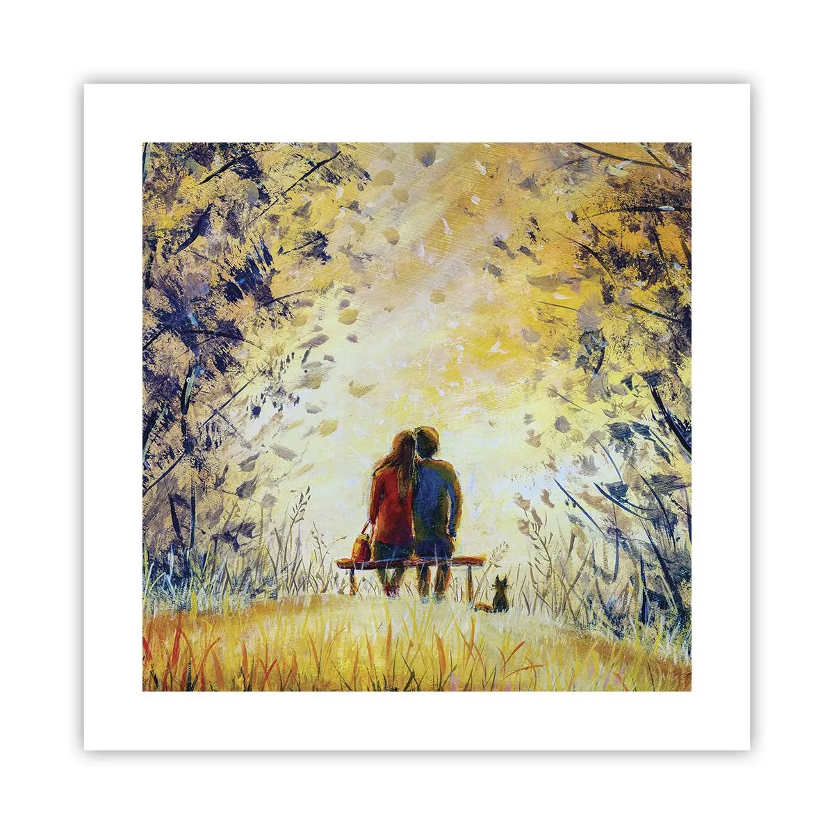 Poster - Un moment magic - 40x40 cm