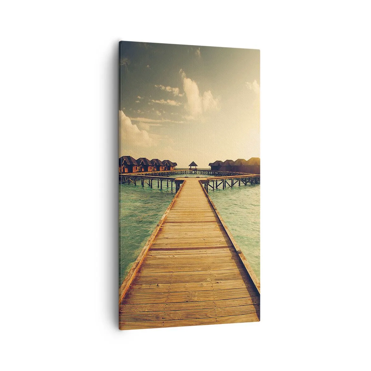 Tablou pe pânză - O invitație caldă - 55x100 cm