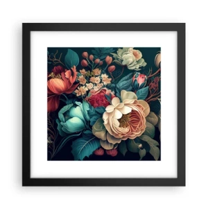 Poster în ramă neagră - Farmecul secolului al XIX-lea - 30x30 cm