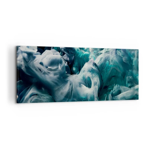Tablou pe pânză - Mișcarea culorilor - 100x40 cm