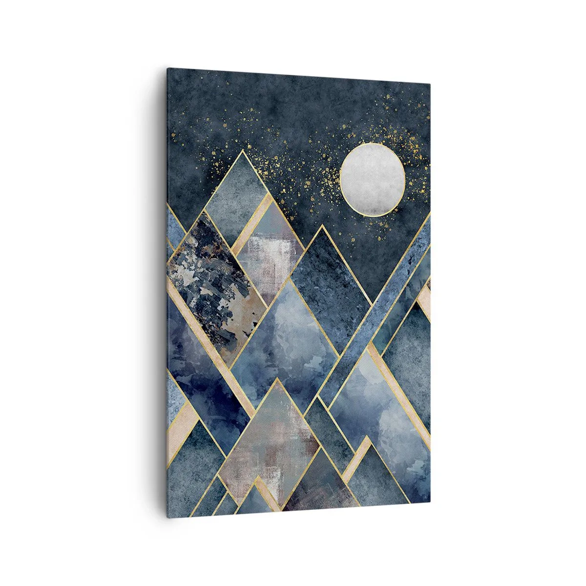 Tablou pe pânză Canvas - Peisaj geometric - 80x120 cm