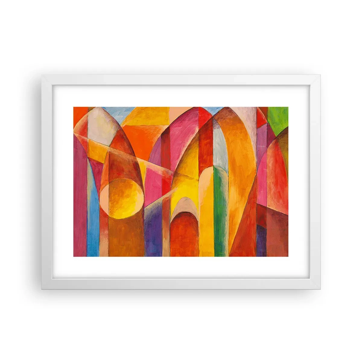 Poster în ramă albă - Catedrala Soarelui - 40x30 cm