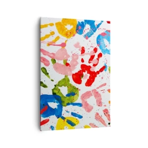 Tablou pe pânză - Du-te după urmele - 70x100 cm