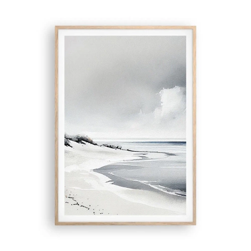 Poster în ramă de stejar deschis - Întotdeauna împreună - 70x100 cm