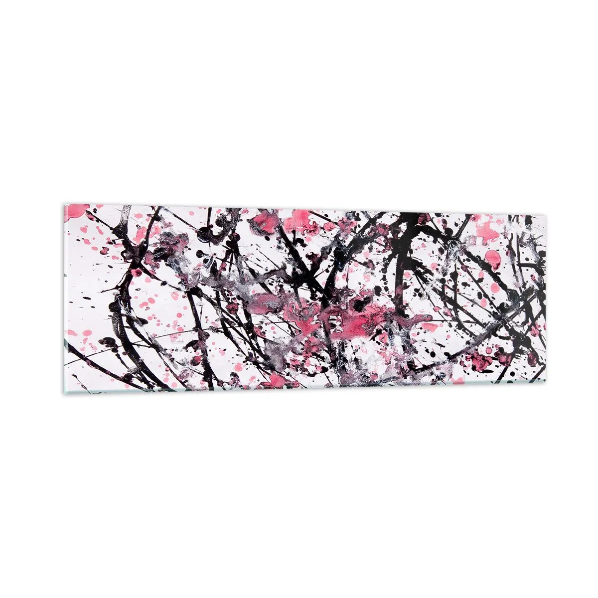 Tablou pe sticlă - Natura trecătoare a vieții - 90x30 cm