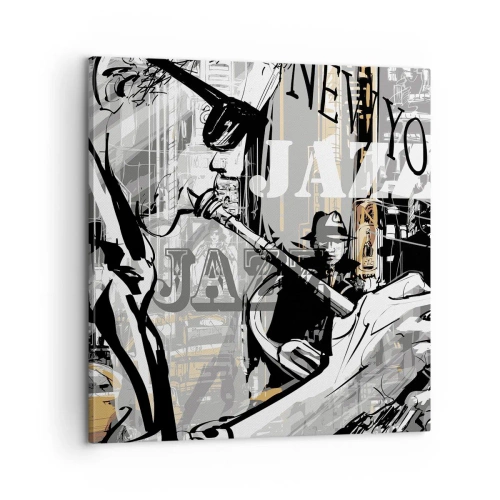 Tablou pe pânză - În ritmul New York-ului - 60x60 cm