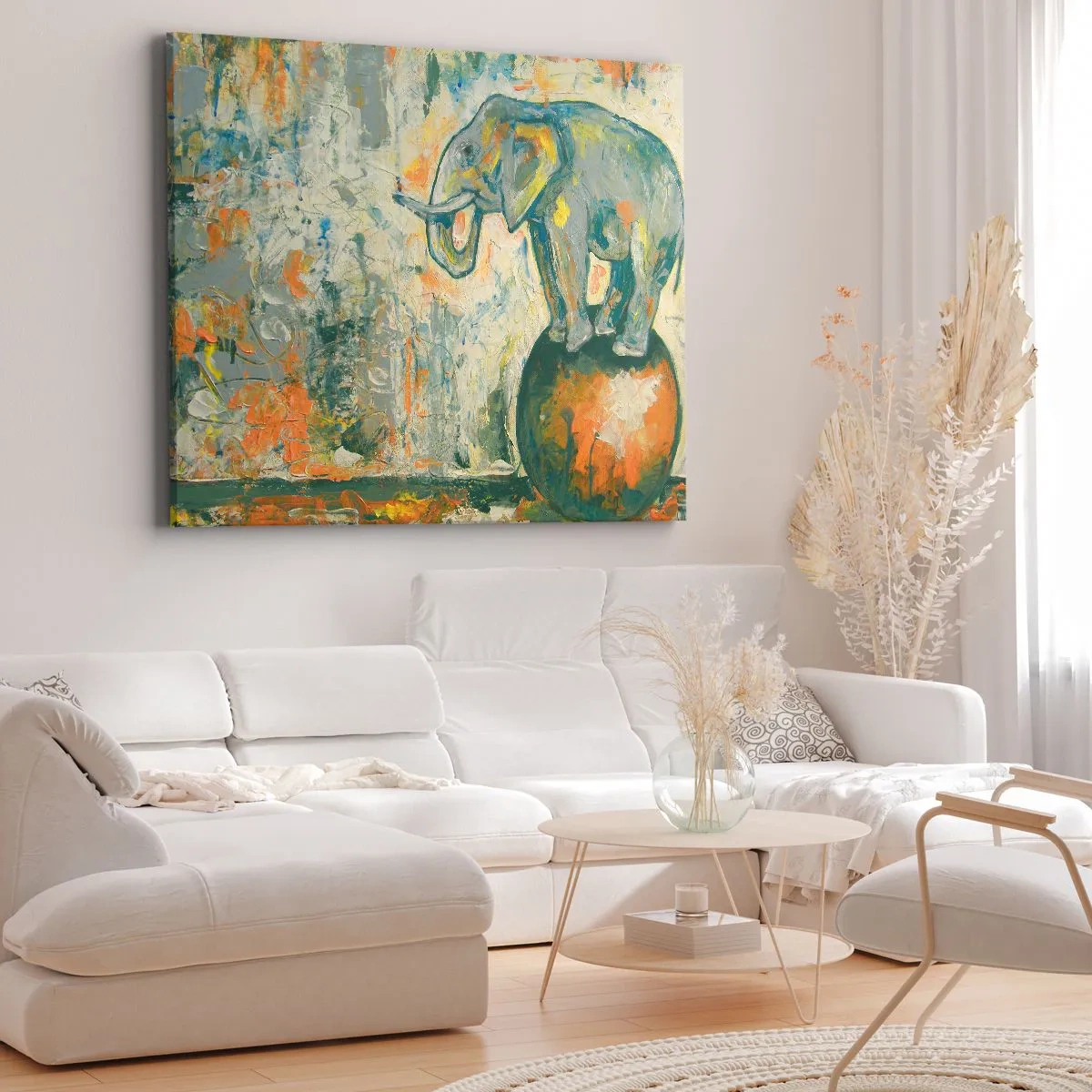 Tablou pe pânză - Trăiască circul! - 100x70 cm