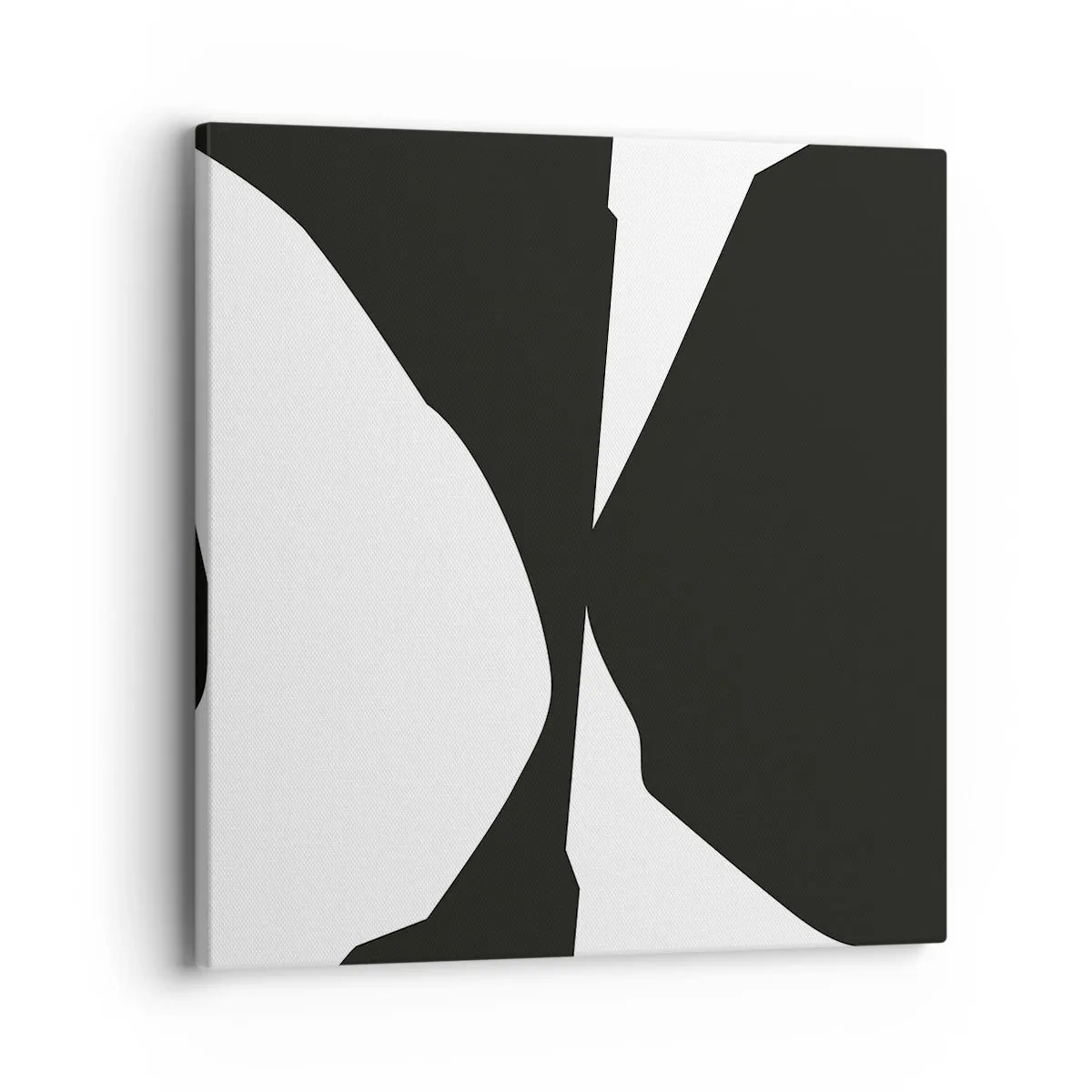 Tablou pe pânză - Pozitiv -negativ - 40x40 cm