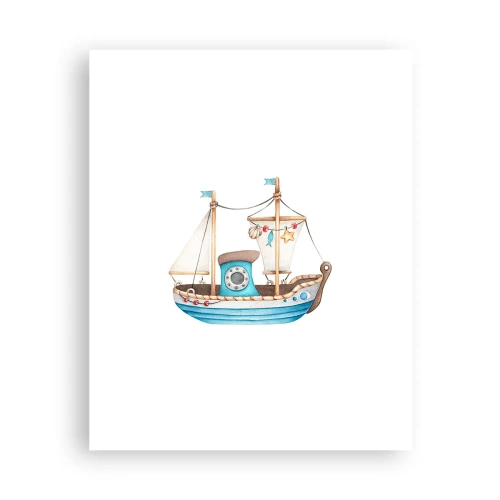 Poster - Ahoy aventura! - 40x50 cm