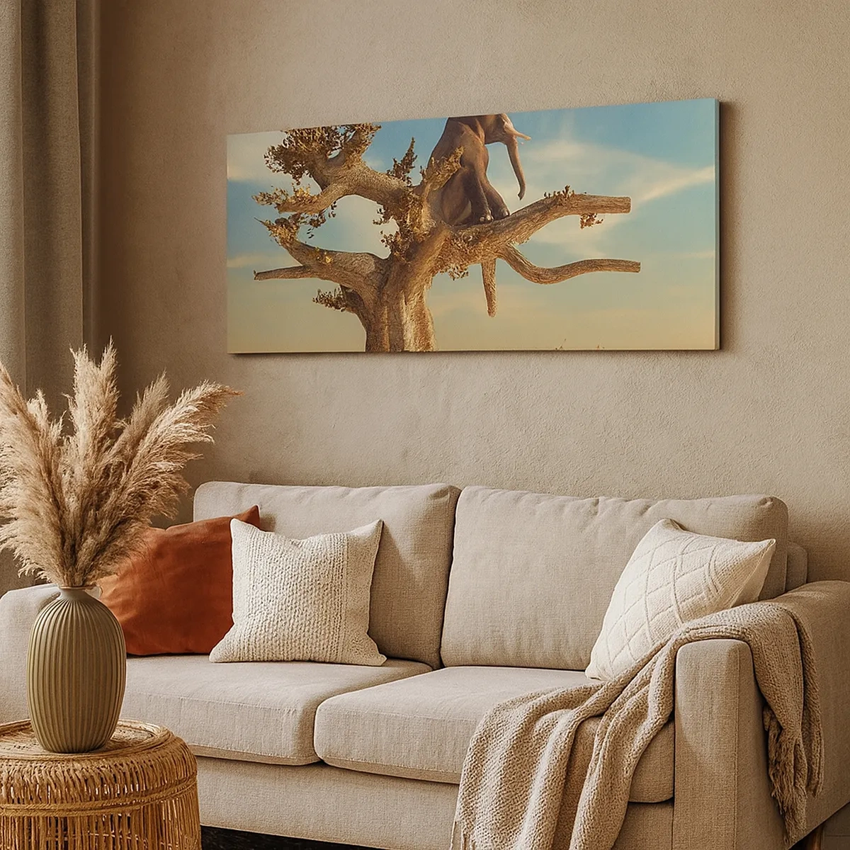 Tablou pe pânză - Un nou punct de vedere - 30x30 cm