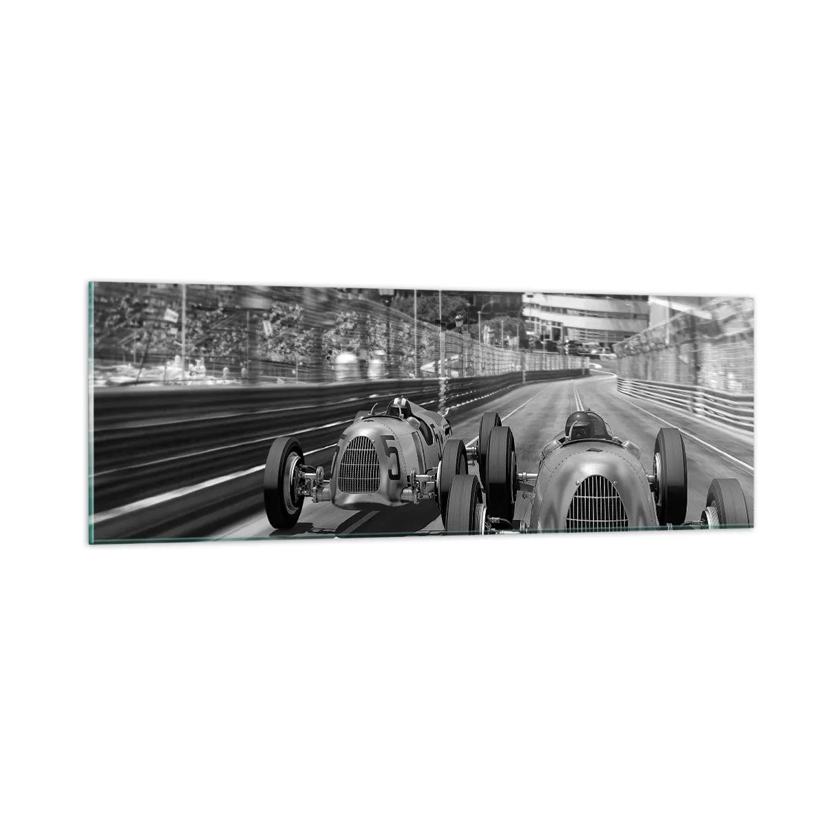 Tablou pe sticlă - A fost odată ca niciodată în Monte Carlo - 90x30 cm