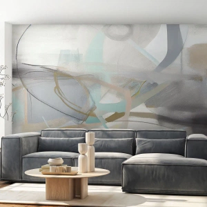 Tapet Autoadeziv Deluxe Sticker - Abstracție cețoasă - Abstracția, Bucată, Luminos - 100x70 cm