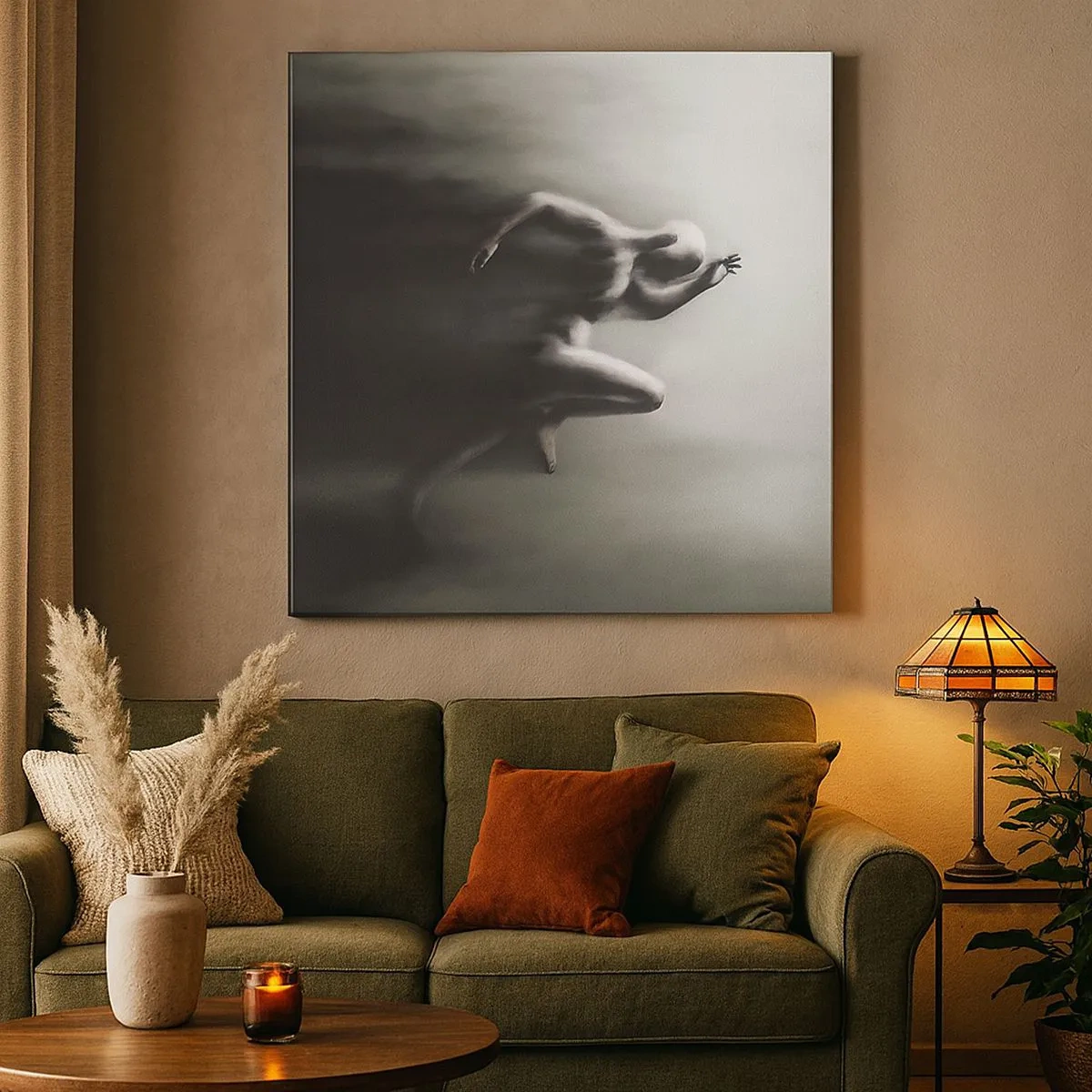 Tablou pe pânză - De neoprit - 30x30 cm