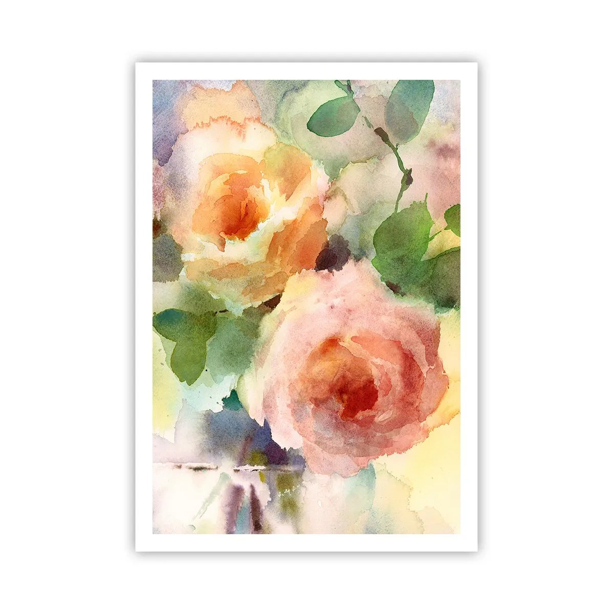 Poster - Delicat ca o acuarelă - 70x100 cm