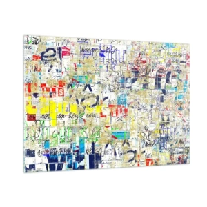 Tablou pe sticlă - Pur și simplu plăcut pentru ochi - 100x70 cm