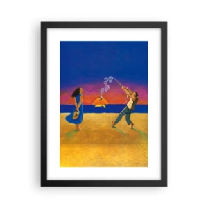 Poster în ramă neagră - Mai mult decât o stea din cer - 30x40 cm