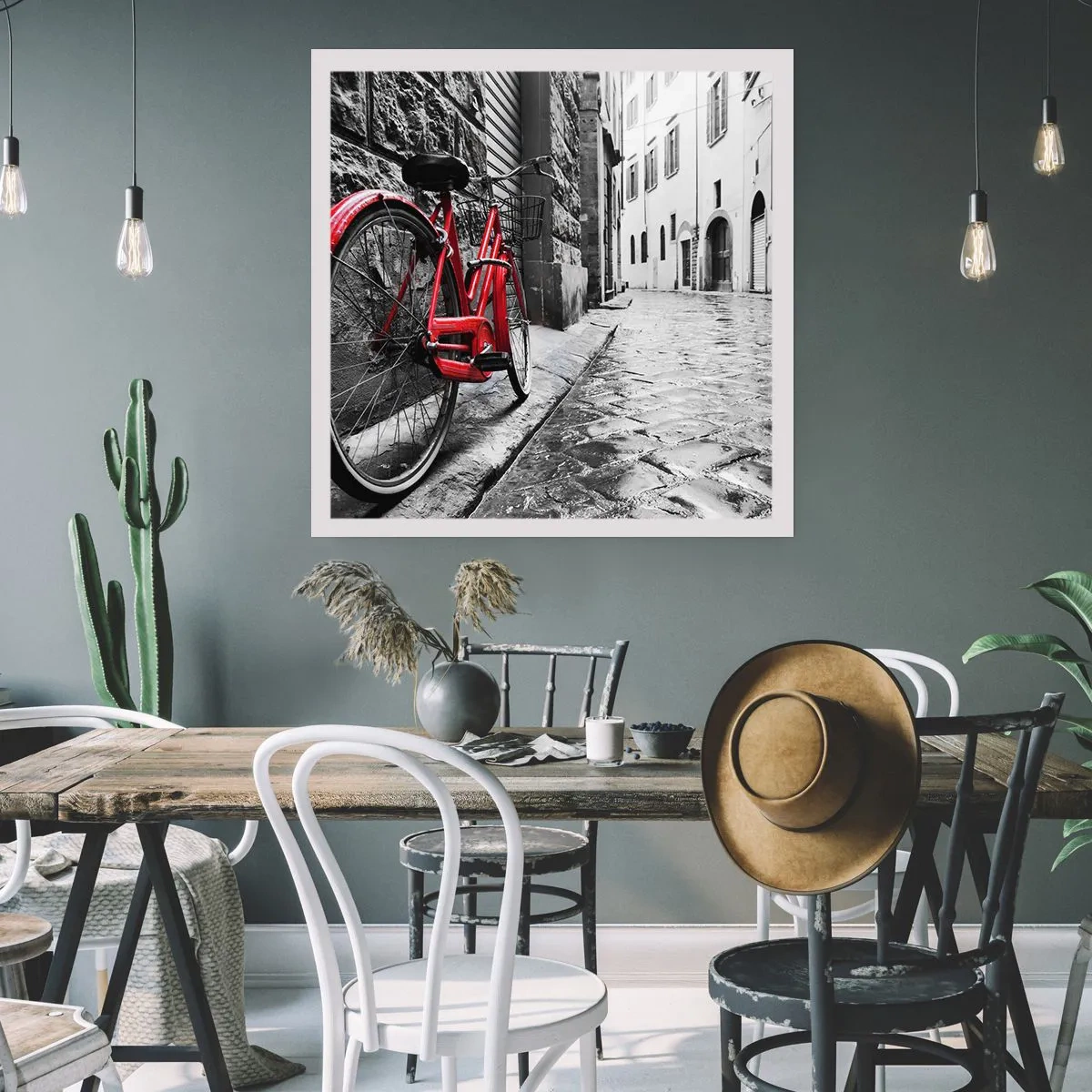 Poster - Adevărata frumusețe nu îmbătrânește - 60x60 cm