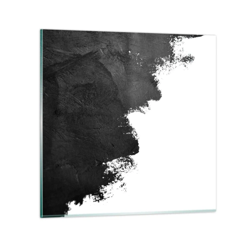 Tablou pe sticlă - Elemente: pământ - 40x40 cm