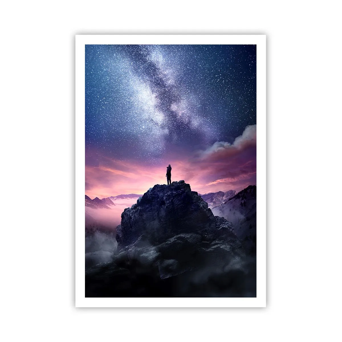 Poster - Și a simțit viața - 70x100 cm