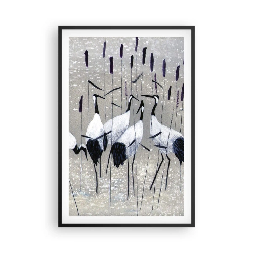 Poster în ramă neagră - Printre ai tăi - 61x91 cm