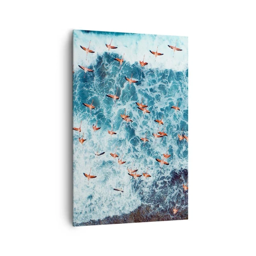 Tablou pe pânză - Parada de la malul mării - 80x120 cm