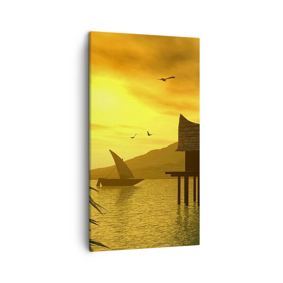 Tablou pe pânză - Pacea dorită - 45x80 cm