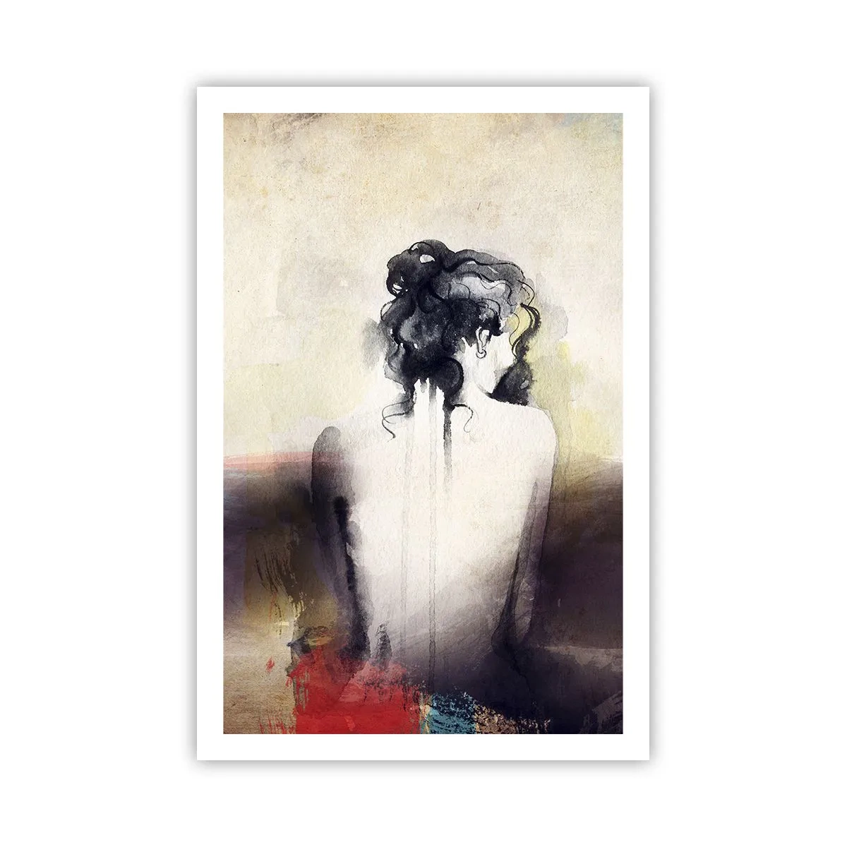 Poster - Linii moi, forme ovale - 61x91 cm