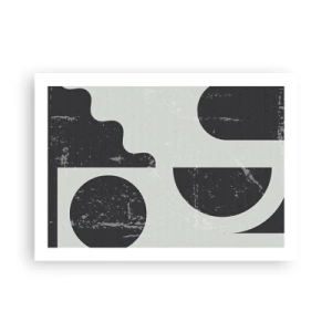 Poster - Compoziție deasupra și dedesubt - 70x50 cm